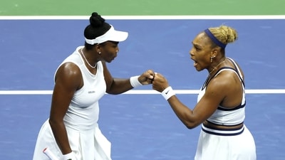 Serena and Venus Williams bowed out of the US Open on Saturday. (REUTERS)