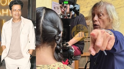 Director Sudhir Mishra shooting for this next film in Lucknow with actor Manoj Bajpayee playing the role of Mahatma Gandhi