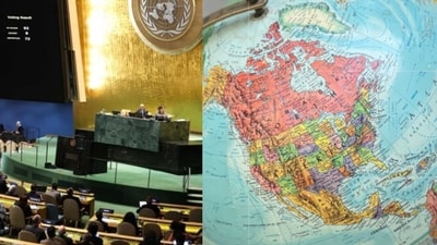 The resolution received support from 164 countries. The United States voted against it, while six other states abstained. (AFP and Pexels) The resolution received support from 164 countries. The United States voted against it, while six other states abstained. (AFP and Pexels)