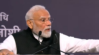 PM Modi at SRCC centenary celebrations PM Modi at SRCC centenary celebrations