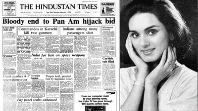 Among those who died was 23-year-old Indian flight attendant Neerja Bhanot. She had helped alert the cockpit crew, allowing them to escape and leaving the aircraft immobilised.