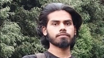 Yasir (in picture) was killed in an encounter with the security forces on Friday (@JmuKmrPolice) Yasir (in picture) was killed in an encounter with the security forces on Friday (@JmuKmrPolice)