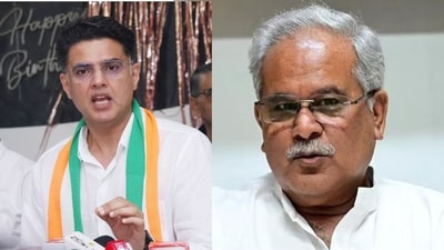 Sachin Pilot has been made general secretary in-charge of poll-bound Punjab, replacing Bhupesh Baghel, who has been shifted to Assam. (HT Photo: Sakib Ali/ HT file photo)