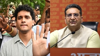 Saurav Das later clarified that the post was AI-generated, but “challenged” Gaurav Bhatia to “repeat this line.” (HT Photo: Vipin Kumar/ ANI file photo) Saurav Das later clarified that the post was AI-generated, but “challenged” Gaurav Bhatia to “repeat this line.” (HT Photo: Vipin Kumar/ ANI file photo)