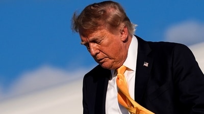 Trump's 'new hair color' has internet talking days after president insisted, 'I don’t wear a wig.' (AP Photo/Julia Demaree Nikhinson) (AP Photo/Julia Demaree Nikhinson) Trump's 'new hair color' has internet talking days after president insisted, 'I don’t wear a wig.' (AP Photo/Julia Demaree Nikhinson) (AP Photo/Julia Demaree Nikhinson)