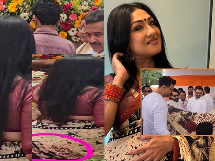 'পাছা পেড়ে শাড়ি হয়ে দুলবো….’, উত্তম-স্মরণে ঋতুপর্ণার শাড়ি বিতর্ক, পাশে অভিরূপ