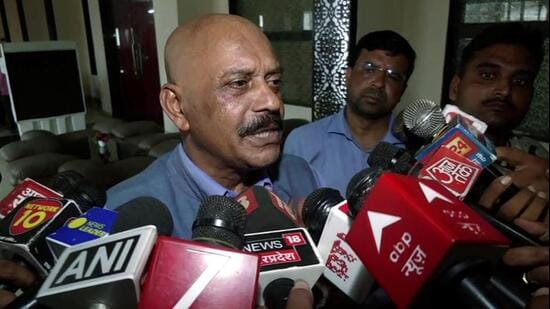 Air Marshal (retd) Jeetendra Mishra’s appointment was announced by the Shri Ram Janmabhoomi Teerth Kshetra Trust at its meeting on September 2 and he arrived in Ayodhya the next day. (FILE PHOTO)