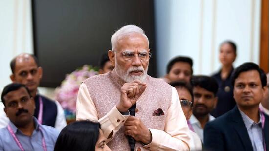 PM Modi told teachers to preserve childhood innocence, nurture curiosity and help children move away from excessive screen use through sports and creativity. (@NarendraModi)