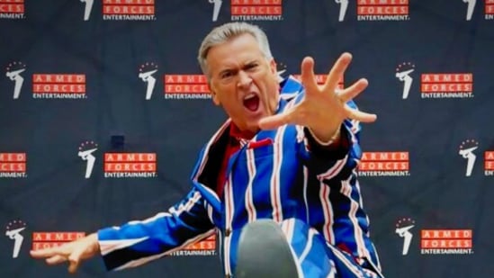 Bruce Campbell, 68, says he has 5 years to live. (X/@GroovyBruce)