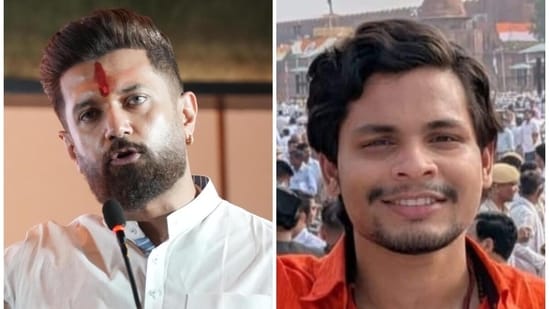Union minister Chirag Paswan's party has sought action Hindutva influencer Swatantra Bhardwaj.