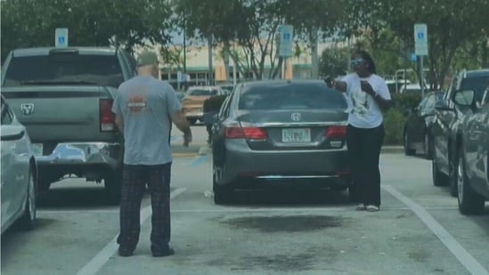 Melissa Payne warned army vet Bart DiGuglielmo not to approach her after a dispute over a parking space, but he didn't listen. (Broward County State Attorney)