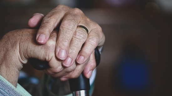Trembling hands is a common symptom of Parkinson's disease.