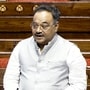 New Delhi, Aug 06 (ANI): BJP MP Samik Bhattacharya speaks in the Rajya Sabha during the Monsoon session of Parliament, in New Delhi on Thursday. (Sansad TV/ANI Video Grab)