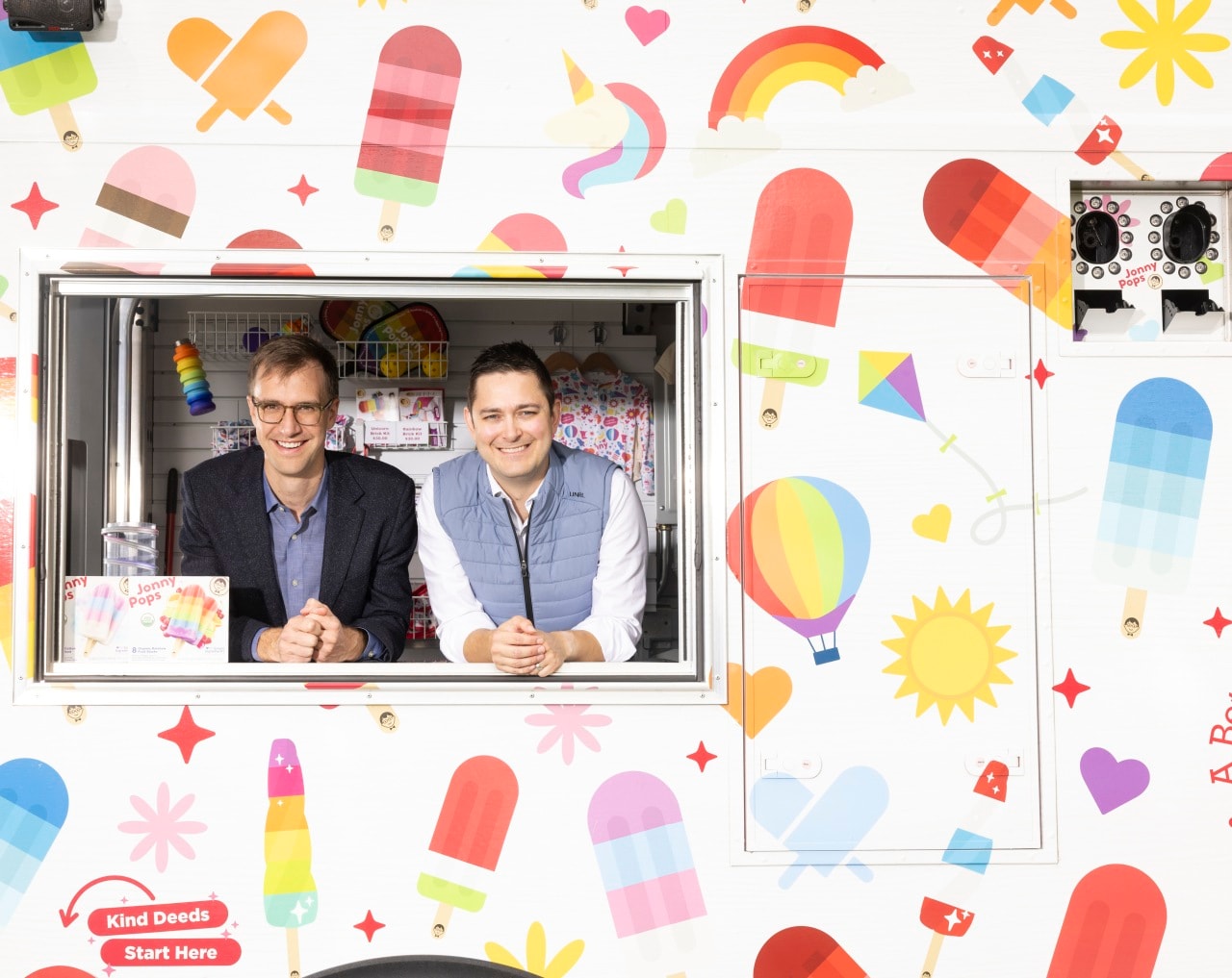 JonnyPops founders Erik Brust and Connor Wray JonnyPops founders Erik Brust and Connor Wray