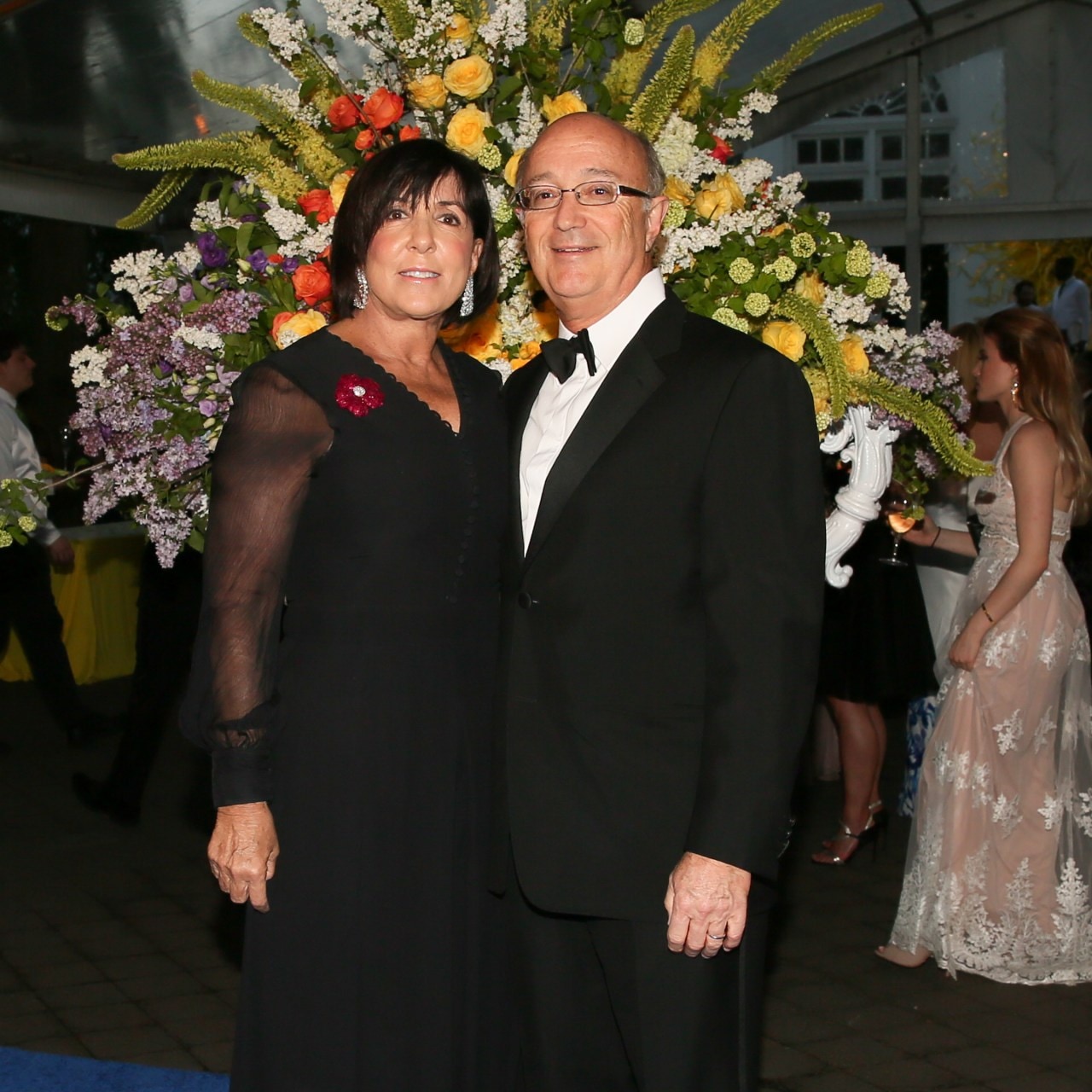 Jane Goldman, with her husband Benjamin Lewis, at the the New York Botanical Garden in June 2017. Jane Goldman, with her husband Benjamin Lewis, at the the New York Botanical Garden in June 2017.