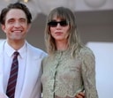 Actor Robert Pattinson and his fiancée, English singer-songwriter Suki Waterhouse