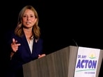 Democratic gubernatorial candidate Dr. Amy Acton pictured.