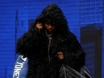 Taylor Townsend of the United States walks onto the court prior to their Women's Singles Fourth Round match against Aryna Sabalenka on Day Eight of the 2026 US Open at USTA Billie Jean King National Tennis Center in the Flushing neighborhood of the Queens borough of New York City.   