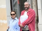 Natalie Portman and Tanguy Destable