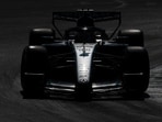 Mercedes' Andrea Kimi Antonelli during formation