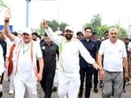 Saini said there could be no place for drug abuse in Rewari, a region known for its valour, hard work and patriotism. (HT Photo)