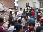 Delhi building collapse: Several feared trapped, rescue operation underway