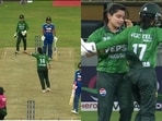 Fatima Sana gave a send-off to Shafali Verma after dismissing her. 