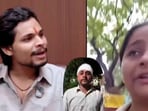 The controversy broke out after a podcast clip went viral, in which Swatantra Bhardwaj could be heard claiming to have attacked CJP activist Nishu Aazad’s father. (Grab from video by X/@BhimArmyChief )