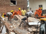 Police said the exact number of people who may be trapped or injured is not known at present.