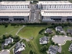 An Amazon Web Services data center in Virginia last month.
