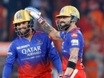 Rajat Patidar and Virat Kohli for RCB.