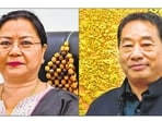 Manipur deputy chief ministers: Nemcha Kipgen and Losii Dikho