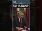 WATCH: Putin Holds Talks With Trump Envoys Steve Witkoff, Jared Kushner