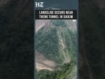 WATCH: Landslide Hits Naga–Tosa Road in North Sikkim