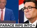 Nigel Farage warns Argentina taking advantage of 'weak' Burnham 