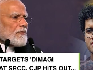 PM Modi’s ‘dimagi naxal’ remark at SRCC triggers sharp CJP backlash