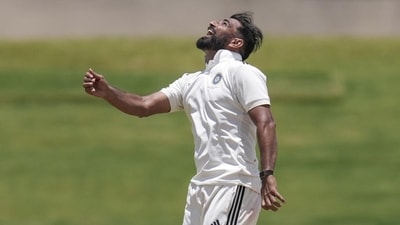 Mohammed Shami last played for India in the Champions Trophy last year. (HT_PRINT) Mohammed Shami last played for India in the Champions Trophy last year. (HT_PRINT)