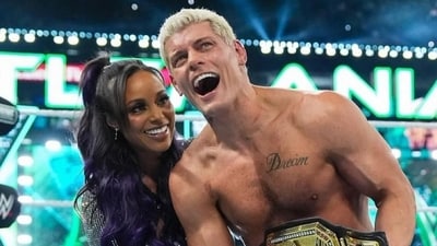 Brandi Rhodes' relationship with Cody also began during the early years of her WWE career. (Instagram @thebrandirhodes) Brandi Rhodes' relationship with Cody also began during the early years of her WWE career. (Instagram @thebrandirhodes)