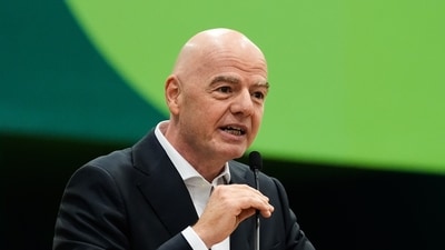 FIFA President Gianni Infantino is seeking re-election for a fourth term in 2027. (AP Photo/Tony Gutierrez, File) (AP Photo/Tony Gutierrez)