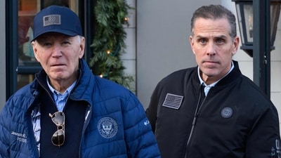 Hunter Biden, Joe Biden’s son drops 2028 presidential hint. (AFP)