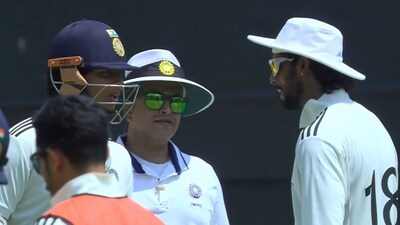 Vaibhav Sooryavanshi lost his wicket shortly after being chirped at (Screengrab - JioHotstar)