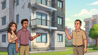 MahaRERA declines homebuyer’s plea for developer to buyback flat near Mumbai over leakage, dampness related issues. (Picture for representational purposes only) (Gemini Generated Photo )