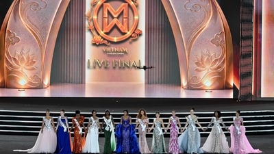 The contestants were asked several questions and judged on various parameters that assessed their confidence, intelligence, communication skills and overall personality. (AFP) The contestants were asked several questions and judged on various parameters that assessed their confidence, intelligence, communication skills and overall personality. (AFP)