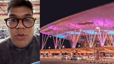 A man shared his frustration after Bengaluru traffic made his journey to the airport as long as a two-hour flight.