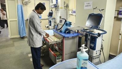 Health officials are monitoring the rise in H1N1 cases in Lucknow and advising residents to follow preventive measures. (ANI/Representational image) Health officials are monitoring the rise in H1N1 cases in Lucknow and advising residents to follow preventive measures. (ANI/Representational image)