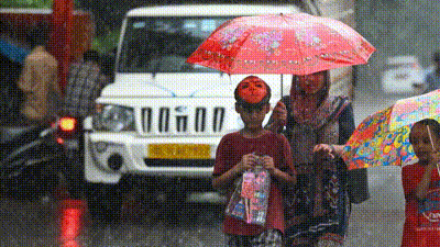 Heavy showers to lash parts of India on Sunday, rain spell to continue Monday Heavy showers to lash parts of India on Sunday, rain spell to continue Monday