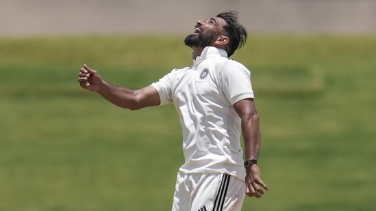 Mohammed Shami last played for India in the Champions Trophy last year. (HT_PRINT)