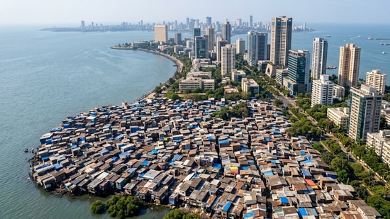Maharashtra Chief Minister Devendra Fadnavis’ assertion that Mumbai can become 100% slum-free within the next 10 years experts said is not merely a housing target, it signals a potentially significant change in how the city’s land resources will be planned. (Picture for representational purposes only) (Gemini Generated Photo )