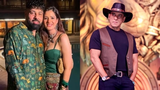 Salman Khan consoles Isha Rikhi over separation from Badshah.