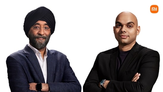Xiaomi India’s Chief Business Office, Sandeep Singh Arora, and the company’ Associate Director of Marketing & PR, Sandeep Sarma.
